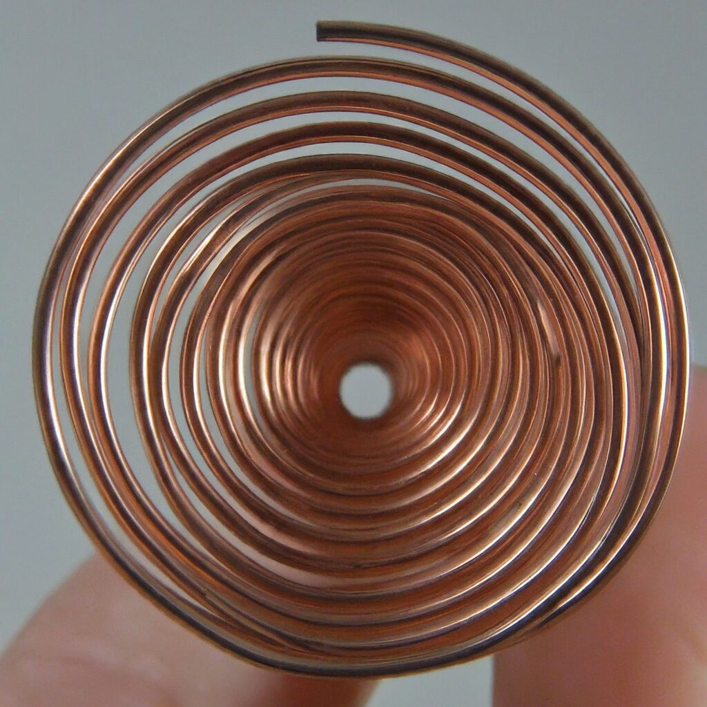 copper coil antenna